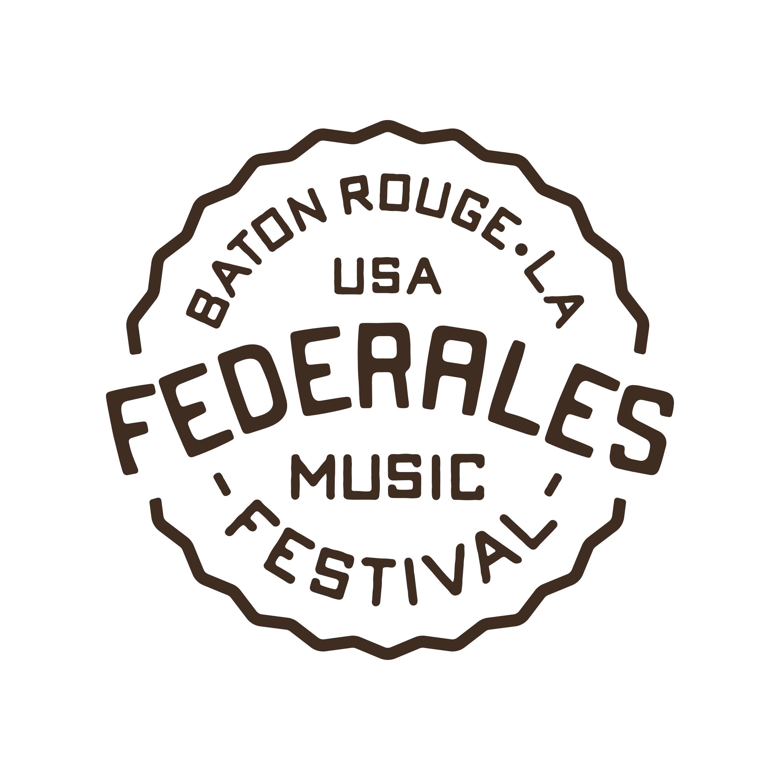 federales music logo
